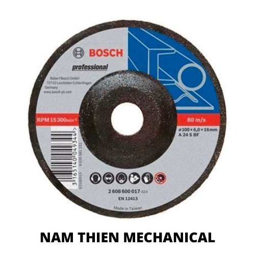 Đĩa mài BOSCH (100x6x16mm) - Nam Thien Mechanical
